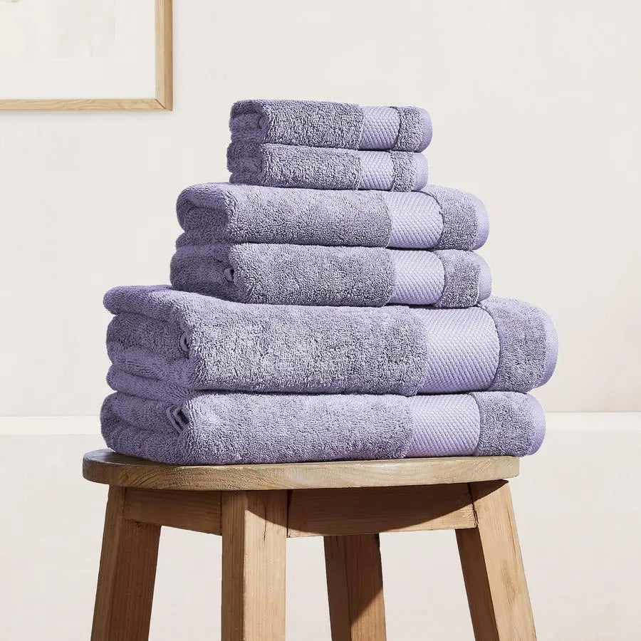 100 Organic Cotton Bath Towel Set 700 GSM Plush 6Piece Premium Towel Set GOTS Certified, 2 Bath Towels, 2 Hand Towels amp 2 Wash