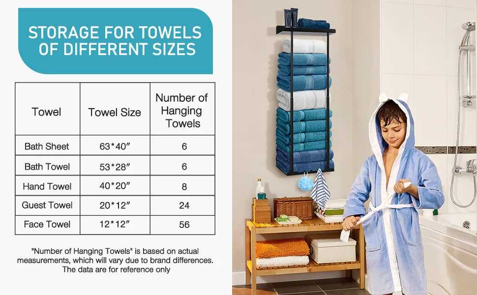 Bathroom wall mounted towel rack,bathroom decorative towel rack, towel hanging rack,roll towel storage,Bathroom Towel Holder