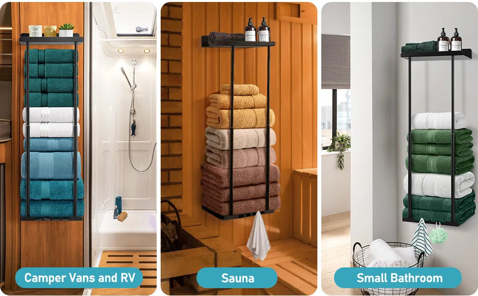 Bathroom wall mounted towel rack,bathroom decorative towel rack, towel hanging rack,roll towel storage,Bathroom Towel Holder