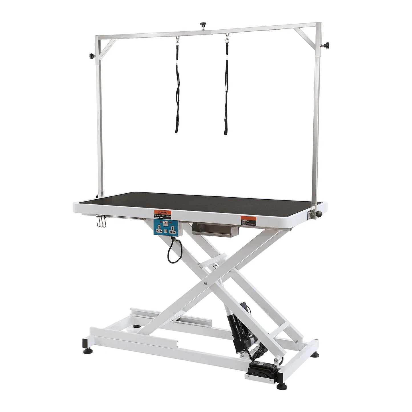 Electric Pet Grooming Table Heavy Duty Dog Grooming Arm for Large Dog Height Adjustable Grooming Station Slip Tabletop
